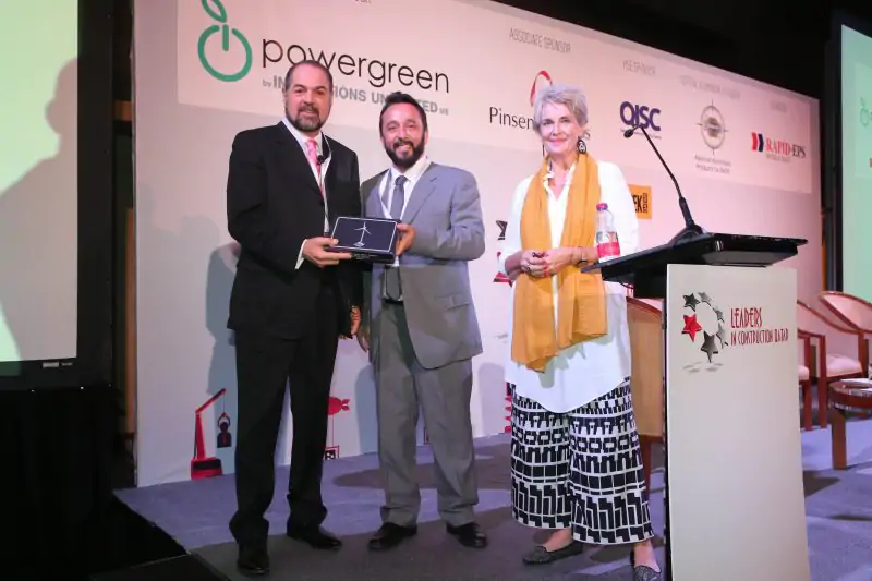 Powergreen Sponsors Leaders in Construction Qatar